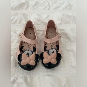 Mini Melissa Pink Minnie Mouse Shoes
